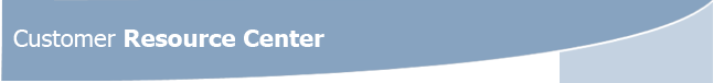 Customer Resource Center