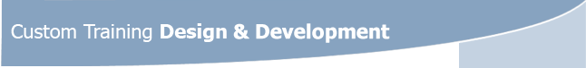 Custom Training Design