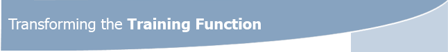 Transforming the Training Function