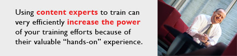 Teaching Content Experts