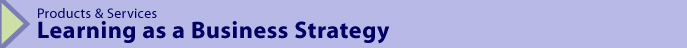 ALESYS Contact Center Solutions - Products and Services: Learning as a Business Strategy